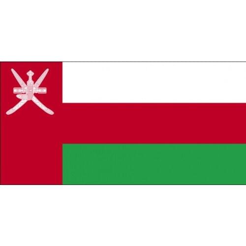 Free Shipping Oman Flag NEW 90x150cm Omani flag 100% Polyester 3x5ft Flag of Oman