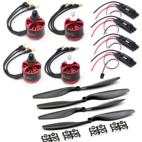 30A Brushless ESC with 3.5mm Connector 2212 920KV CW CCW Brushless Motor 1045 Propeller for F450 F550 S550 F550 Multicopter