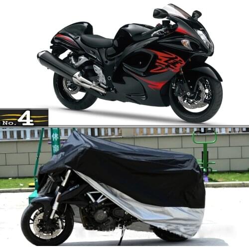 MotorCycle Cover For Suzuki Hayabusa WaterProof UV Sun Dust / Rain Protector Cover Made of Polyester Taffeta