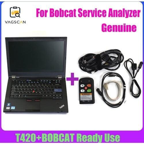 For BOBCAT SERVICE ANALYZER BOBCAT Loaders, Excavators Diagnostic Tool BOBCAT DIAGNOSTIC FULL KIT (RST)