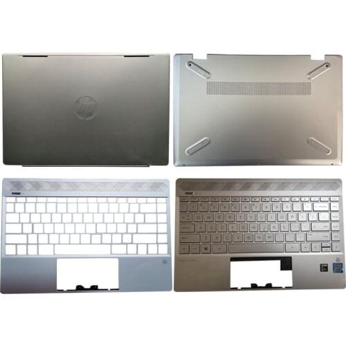 For HP Pavilion 13-AN series 13-AN0003TU 13-AN0076TU Sliver TPN-Q214 Laptop LCD Back Cover/Palmrest/Bottom Case