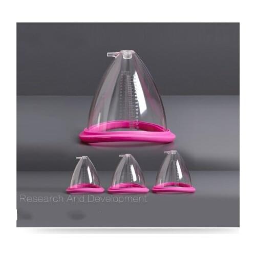 2pcs 5 kinds Big Size Electric breast chest cup with apron cover large suction Body Massage Cupping Hip Lift Beauty Machine Part