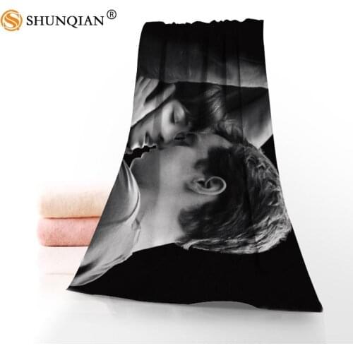 Hot Custom Fifty Shades Towel Printed Cotton Face/Bath Towels Microfiber Fabric For Kids Men Women Shower Towels A7.24-1