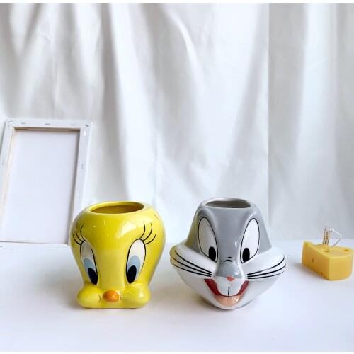 Creative Rare Duck Rabbit Animal Ceramics Mugs Coffee Mug Milk Tea Office Cups Drinkware Birthday Gift