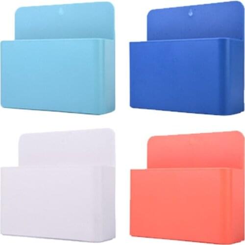 Fridge Magnet Magnetic Storage Box Grid Plastic Pen Pencil Organizer Save Space