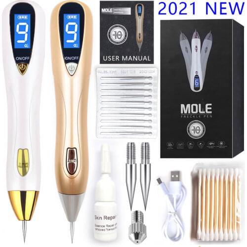 Mole Removal Pen Wart Plasma Remover Tool Laser Beauty Skin Care Corn Freckle Tag Nevus Dark Age Sweep Spot Tattoo Electric Sets