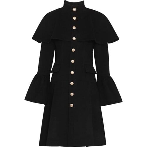 Женские черные пальто Noritree China At AliExpress