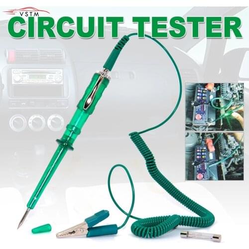 Newest Car Circuit Tester DC 6V 12V 24V Voltage Auto Vehicle Gauge Test Light Free Shipping