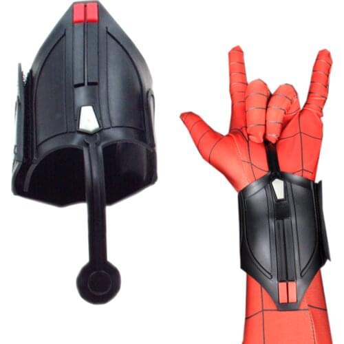 Spider Homecoming Web Shooter Decorate Cosplay Peter Parker Superhero Spider Halloween Props Accessories