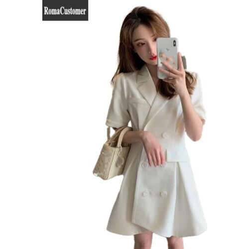 RomaCustomer Summer Short Sleeve Dresses