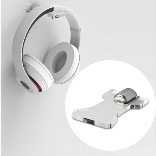 Universal Durable Portable Wall-Mounted Headphone Holder Hook Bracket Stand