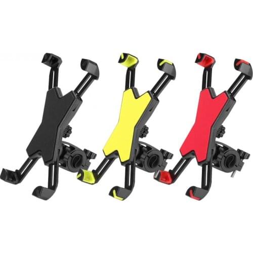 Bicycle Phone Holder Cycling Bracket Mount Bike Handlebar Mobile Phone Holder with 360 Degree Rotation Bike GPS Mount Bracket