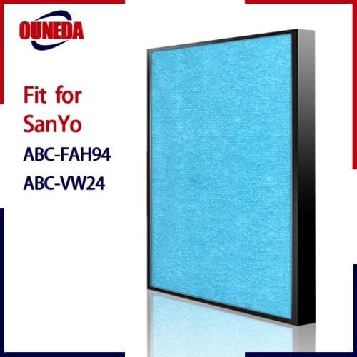 Replacement Sanyo ABC-FAH94 HEPA Carbon filter for ABC-VW24 Air purifier part composite filter