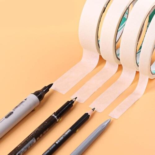 1pc Watercolor Masking Tape Painting Masking Paper Sketch Blanking Tool Crepe Paper Is Easy To Tear Without Leaving Art Supplies