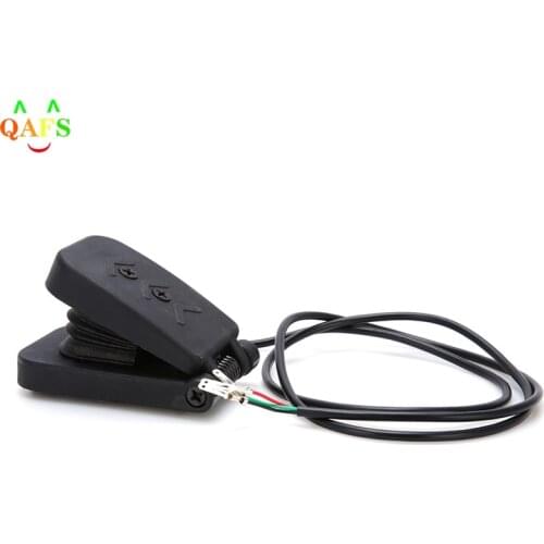 1PcPlastic ATV Foot Throttle Accelerator Speed Control Pedal For Bike Scooter Black