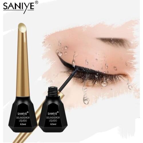 1 Pcs Thick Black Eyeliner Waterproof Sweatproof Long-lasting Quick-drying Eye Makeup Cosmetics Tools Wholesale Dropship TSLM2