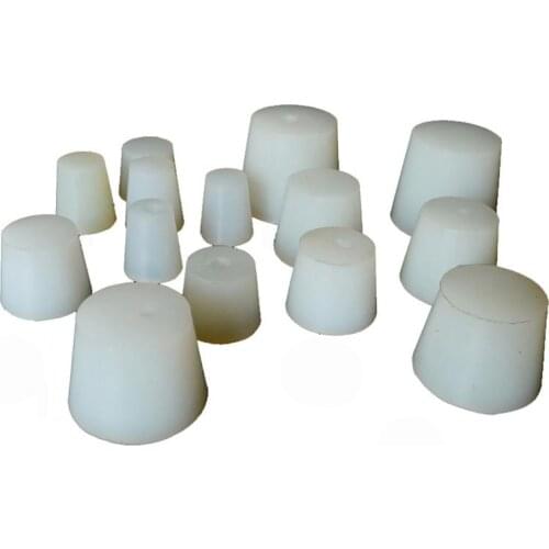 8mm Hole Food Grade Silicone Rubber Stopper Brew Wine Sealed Lid Cover Drop Shipping