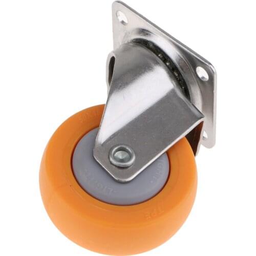 8x Swivel Caster Wheels 2" Nylon Base Shopping Carts Casters 88lb Capacity