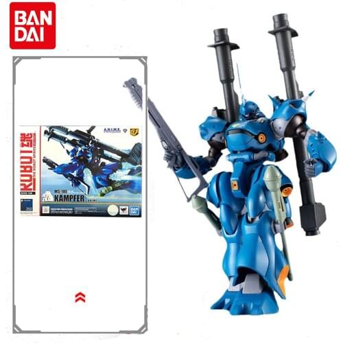 Bandai Gundam The Robot Spirits 252 MS-18E Kampfer Ver Action PVC Anime Figura Model Collection Kids Toys Model Kit