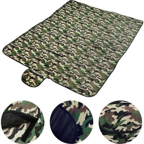 Camouflage Picnic Mat Moisture-proof Crawling Floor Tent Cushion for Outdoor Sports Crawling Mat Moisture-proof Outdoor Moisture