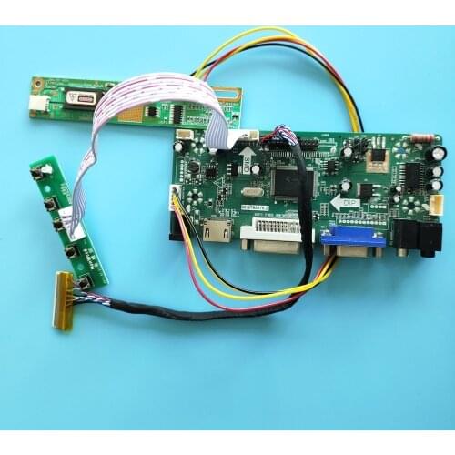 Kit for B150XG01/B150XG01 V2 1024x768 M.NT68676 Display panel Controller Board HDMI+DVI+VGA LCD Audio 30pin moitor 15"