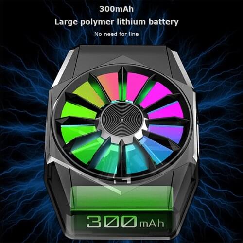 For Smartphone X11 Air-Cooled Magnetic Radiator Magnetically Absorb The Phone Radiator Spare Parts