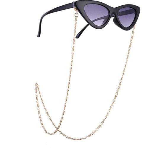 New Fashion Sunglasses Chain Glasses Eyewear Accessories Spectacles Pearl Decoration Vintage Chain Holder Cord Lanyard Necklace