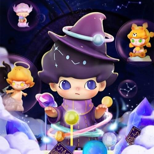 Original Popmart Dimoo Constellation Series Blind Box Toys Doll Collection Decoration Cute Anime Model Toy Gifts For Adult Kids