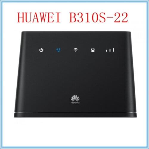 Unlocked HUAWEI B310 B310S-22 4G LTE CPE 150Mbps Wifi wireless Router Up to 32 wifi devices+2PCS 4G ANTENNA