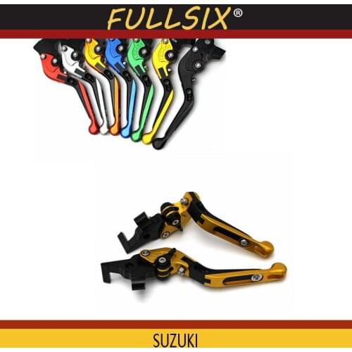 Motorcycle Adjustable Brake Clutch Levers Folding Extendable for SUZUKI SV650 SV 650 99-09 DL650 04-10 600/750 KATANA 98-06