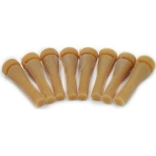 50 Pcs Poultry Rubber Rod Pigeon Quail Length 60 cm Rubber Plucking Fingers Removal Machine Glue Stick Plucker