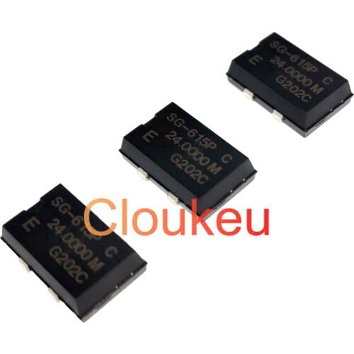 SG-615P Oscillator Crystal 4M 8M 20M 24M 40M 1.8432M 14.7456M 20.4576M 25.175MHz