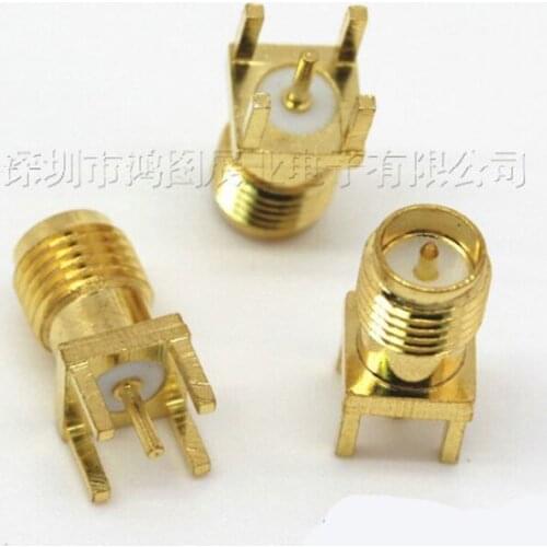 SMA-KE SMA Female Jack Connector RF Antenna Coaxial Adapter External Thread/Inner Hole/Needle