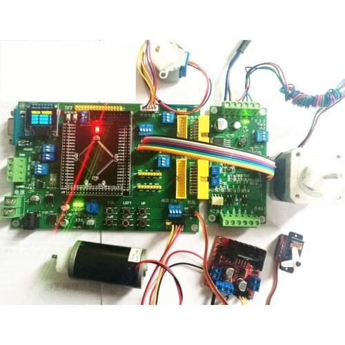 THB6128 chip STM32 step motor S T trapezoid curve plus deceleration board learning board Suite
