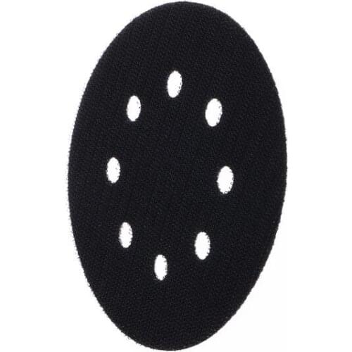 5 Inches(125mm) 8 Holes Ultra-thin Surface Protection Interface Pad for Sanding Pads and Hook&Loop Sanding Discs Thin