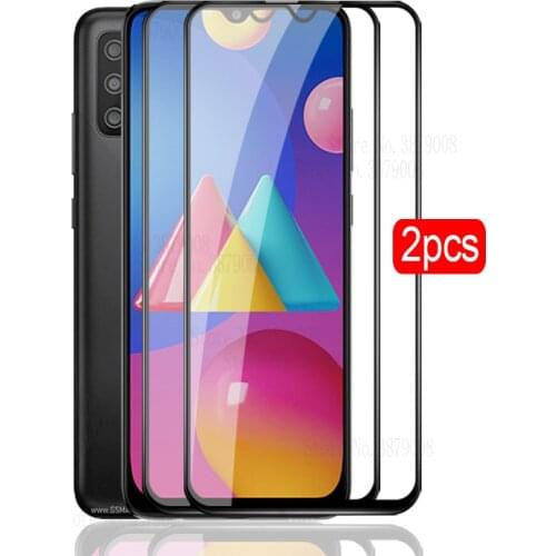 2pcs full cover protective glass for samsung m02s Screen Protector For samsung galaxy m02s m 02s 02 s Tempered Glass m02s films