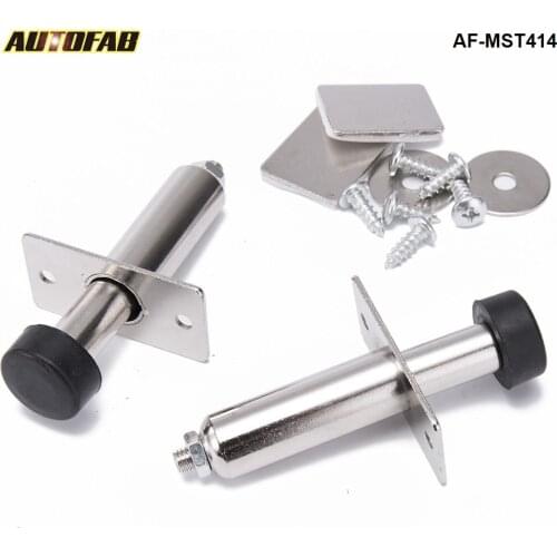 2Pcs/Set New Stainless Chrome Door Poppers Trunk Popper Street Rod For Honda Civic ES EM 2 Door Jdm 01-03 AF-MST414
