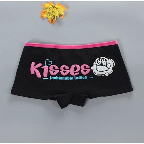 4 Pcs/lot Children Panties Girls' Briefs Female Child Underwear Baby Girl Cotton Sweet Design Panties Children Clothing
