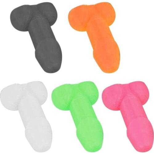 4Pcs Car Bicycle Tire Novelty Silicone Valve Stem Cap Penis Shape Funny Prank-Gag Spoof Luminous Valve Core Set MTB Accessories