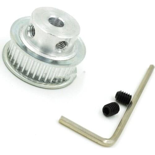 40 Teeth 2M 2GT Timing Pulley, Bore 5mm 6.35mm 8mm 10mm, For Width 6mm 2MGT GT2 Timing Belt, Small Backlash 40T 40Teeth