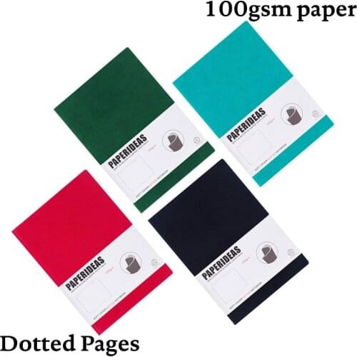 A5 Soft Cover Dotted Journal Dot Grid Bullet Notebook Diary Travel Planner Diary
