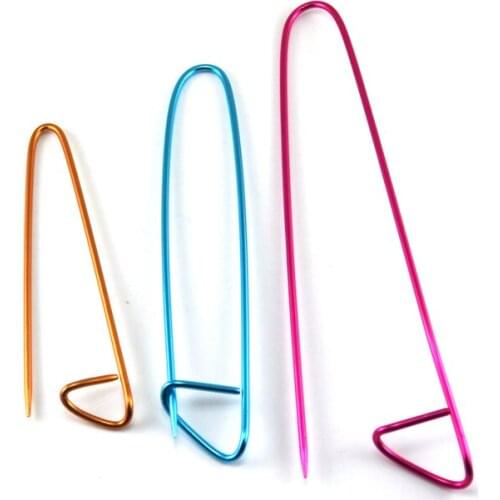 QJH brand new 3Pcs Safety Pins Brooch Extra Large Steel Safety Pins Brooch Pins,Sewing Needles 9.8cm-15cm Sewing pins