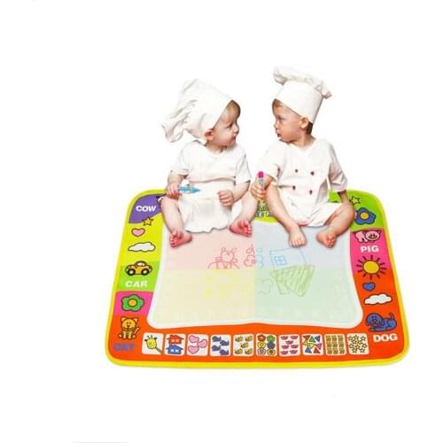 Childrens Magical Magic Color Graffiti Water Painting Writing Blanket Baby Infant Early Educational Toys