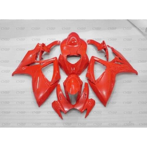 GSXR 750 2006 - 2007 K6 Fairing Kits GSXR600 07 Motorcycle Fairing GSX R 750 2006 Red Motorcycle Fairing