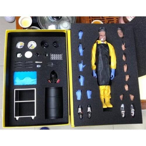 CGL Toys MF07 1/6 Jesse Pinkman Breaking Bad Biohazard Boy Model Action Figure Chemical Laboratory Luxury Vision Model