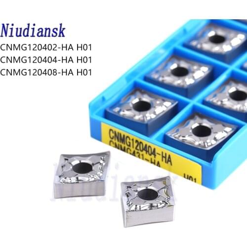 CNMG120402 HA H01 CNMG120404 HA H01 CNMG120408 HA H01 Carbide Inserts CNC Metal Lathe Tool Turning Insert Aluminum Turning Tools