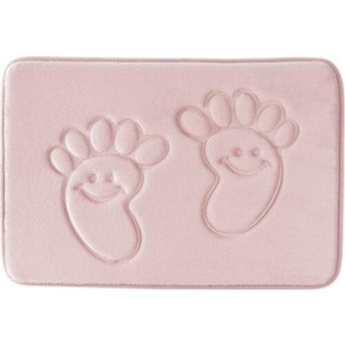 Memory Foam Bath Mat For Toilet Doormat For Home Living Room Rug Anti Slip Tape Shower Mat For Bathroom Water Absorption Carpet