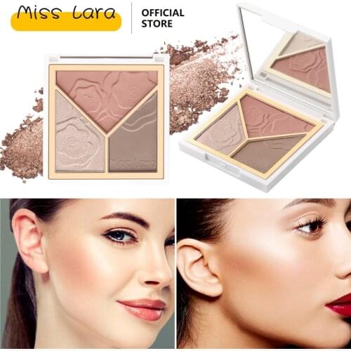 Miss lara Makeup iluminador Highlighter Face Concealer Contouring Bronzers Highlighters Cosmetic 3D Makeup Corrector Contour