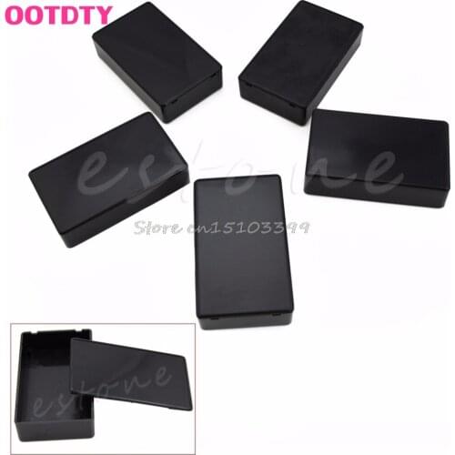 New 5Pcs 100x60x25mm DIY Plastic Electronic Project Box Enclosure Instrument Case Drop Ship