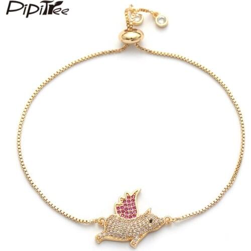 Pipitree Golden Bracelets